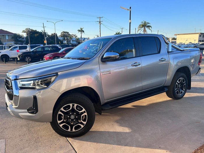 2021 Toyota Hilux SR5 GUN126R 4X4 Dual Range Silver Sky