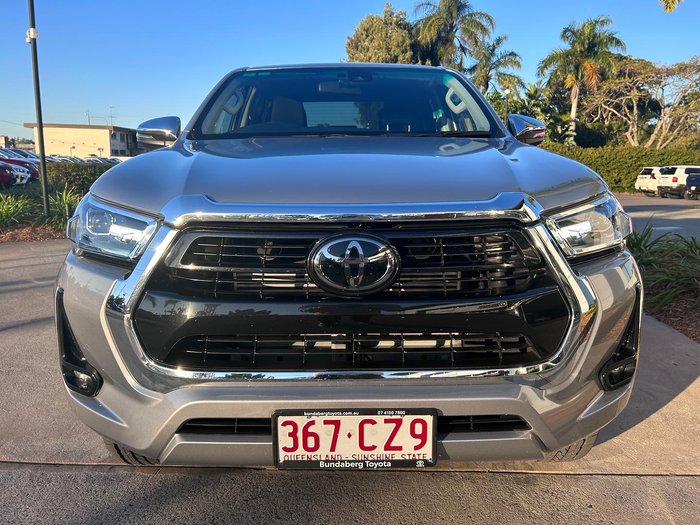 2021 Toyota Hilux SR5 GUN126R 4X4 Dual Range Silver Sky