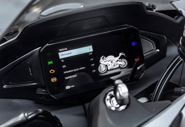 2025 CFMOTO 675SR-R SR Grey