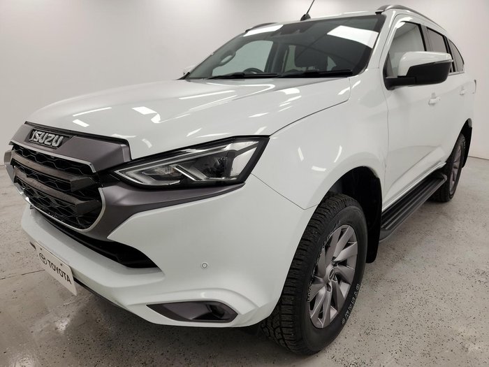2023 Isuzu MU-X LS-U MY23 4X4 Dual Range Mineral White