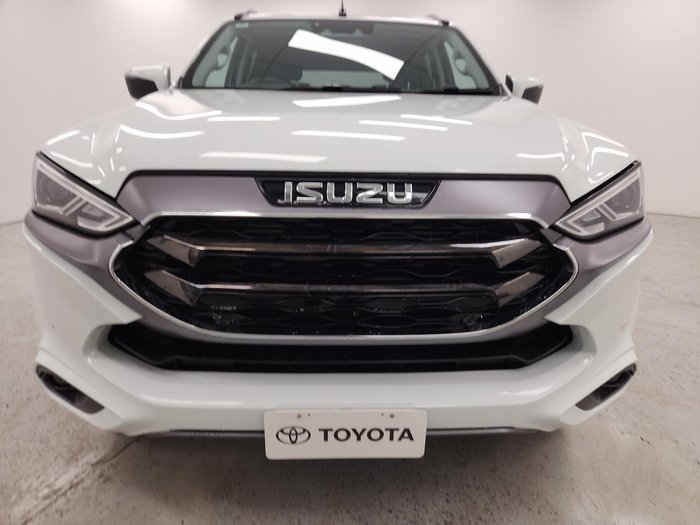 2023 Isuzu MU-X LS-U MY23 4X4 Dual Range Mineral White