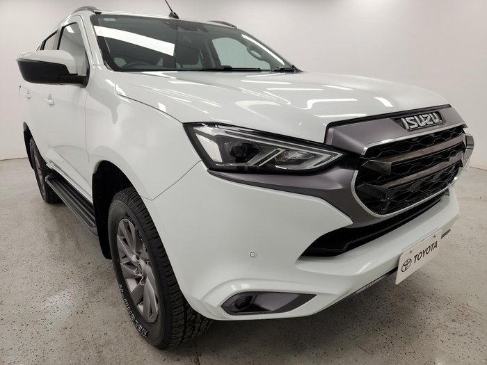 2023 Isuzu MU-X LS-U MY23 4X4 Dual Range Mineral White