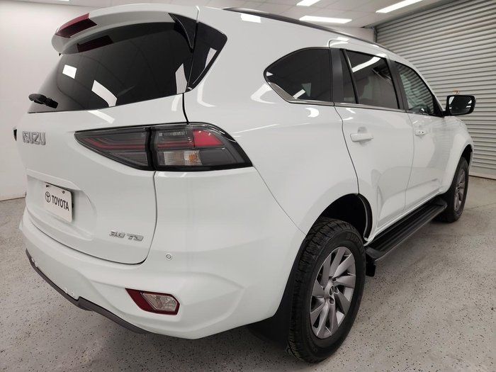 2023 Isuzu MU-X LS-U MY23 4X4 Dual Range Mineral White