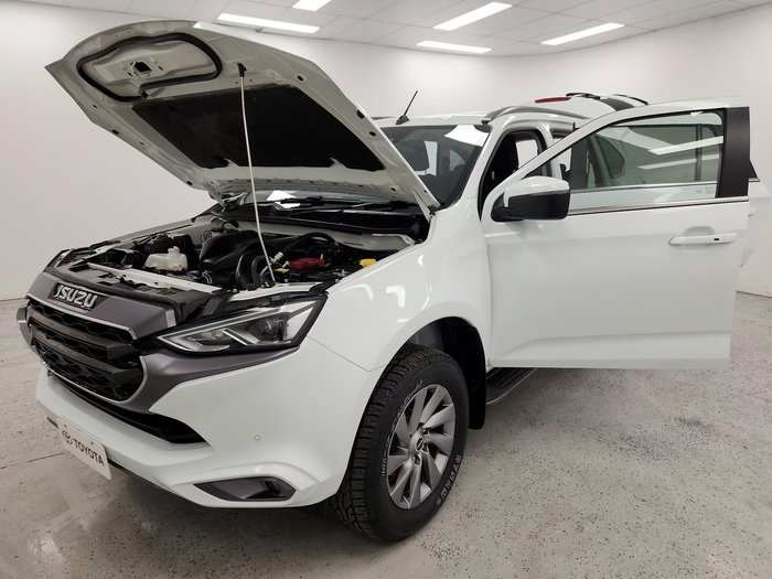 2023 Isuzu MU-X LS-U MY23 4X4 Dual Range Mineral White