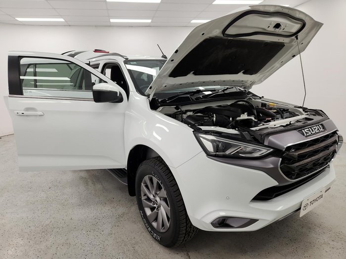 2023 Isuzu MU-X LS-U MY23 4X4 Dual Range Mineral White
