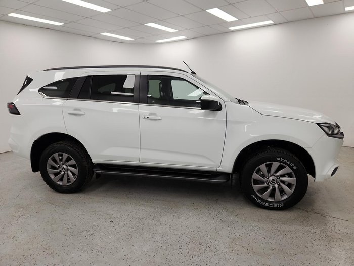 2023 Isuzu MU-X LS-U MY23 4X4 Dual Range Mineral White