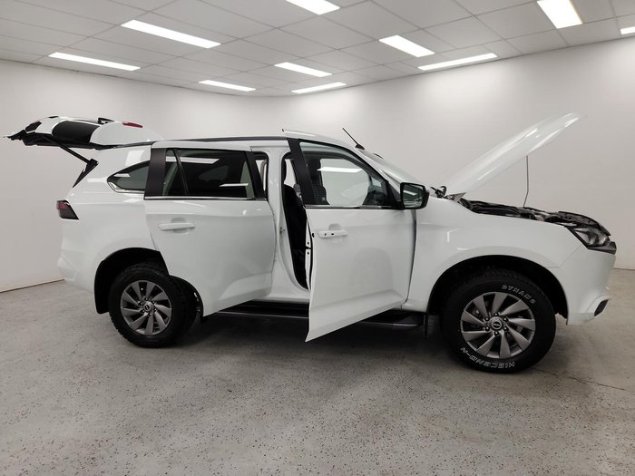 2023 Isuzu MU-X LS-U MY23 4X4 Dual Range Mineral White