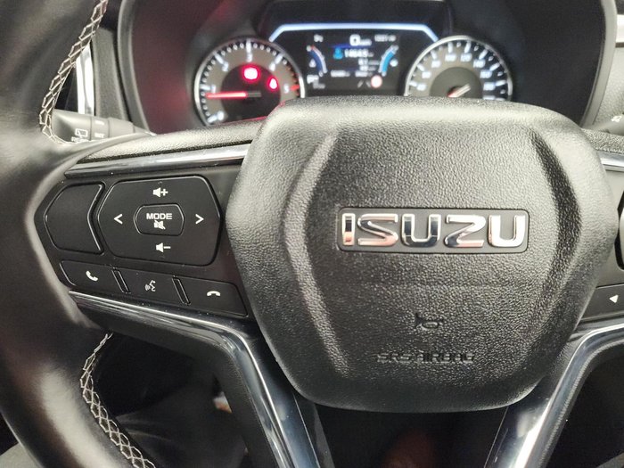 2023 Isuzu MU-X LS-U MY23 4X4 Dual Range Mineral White