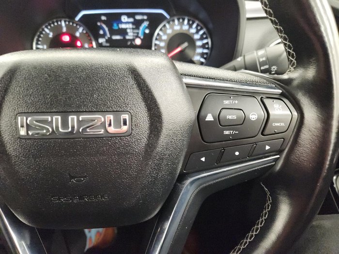 2023 Isuzu MU-X LS-U MY23 4X4 Dual Range Mineral White