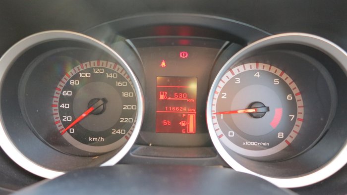 2008 Mitsubishi Lancer VR-X CJ MY09 Red