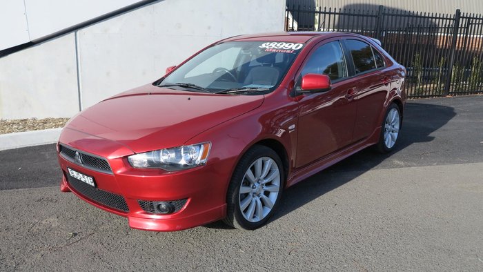 2008 Mitsubishi Lancer VR-X CJ MY09 Red