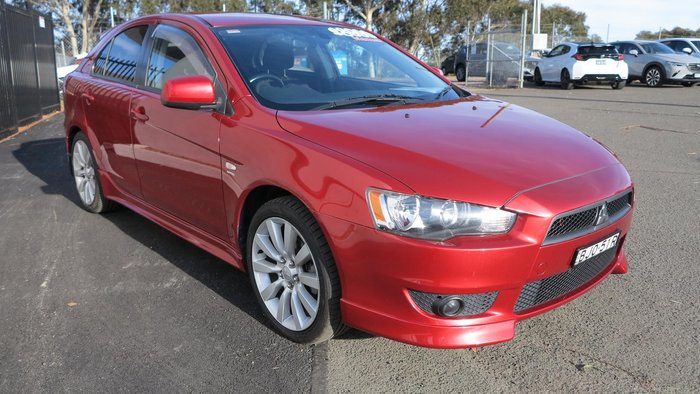 2008 Mitsubishi Lancer VR-X CJ MY09 Red