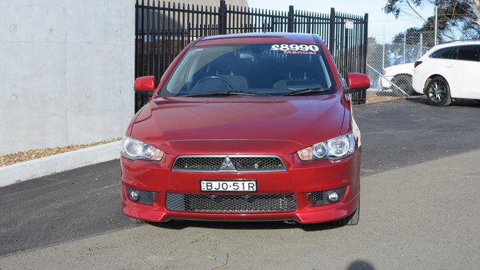 2008 Mitsubishi Lancer VR-X CJ MY09 Red