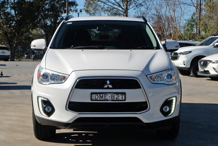 2016 Mitsubishi ASX LS XB MY15.5 White