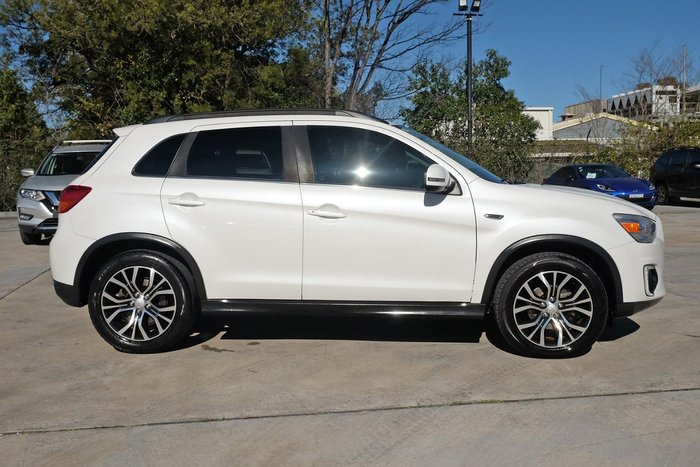 2016 Mitsubishi ASX LS XB MY15.5 White