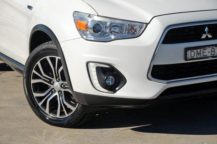 2016 Mitsubishi ASX LS XB MY15.5 White