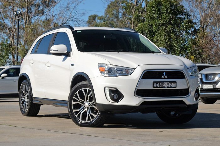 2016 Mitsubishi ASX LS XB MY15.5 White