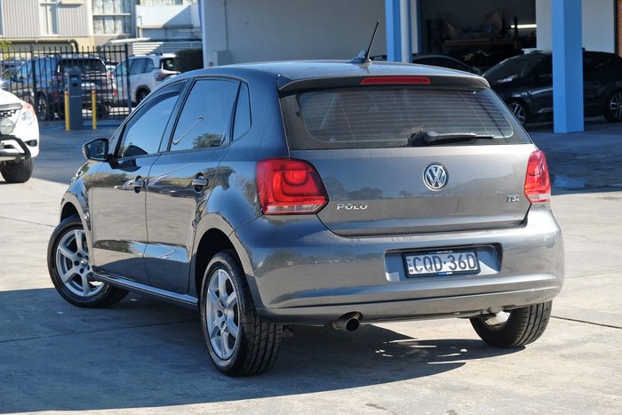 2013 Volkswagen Polo 77TSI Comfortline 6R MY14 Pepper Grey