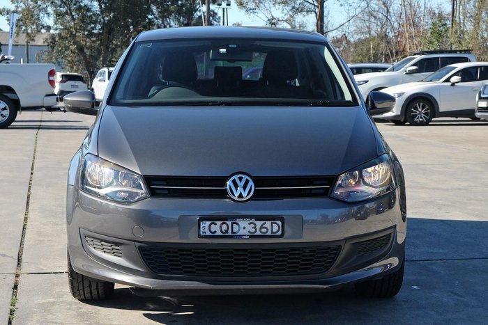 2013 Volkswagen Polo 77TSI Comfortline 6R MY14 Pepper Grey