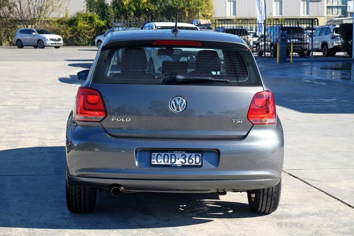 2013 Volkswagen Polo 77TSI Comfortline 6R MY14 Pepper Grey