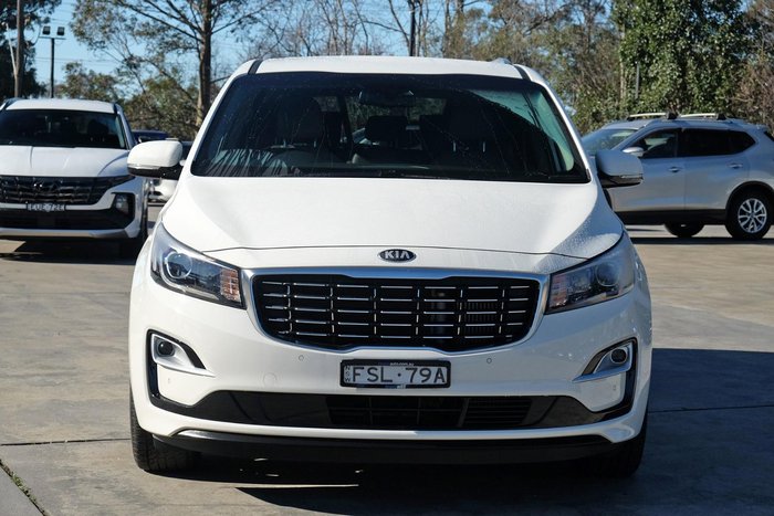 2019 Kia Carnival SLi YP MY20 Snow White Pearl