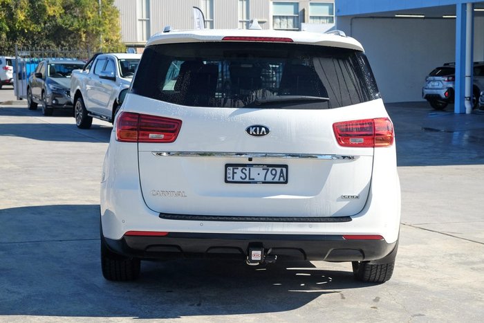 2019 Kia Carnival SLi YP MY20 Snow White Pearl