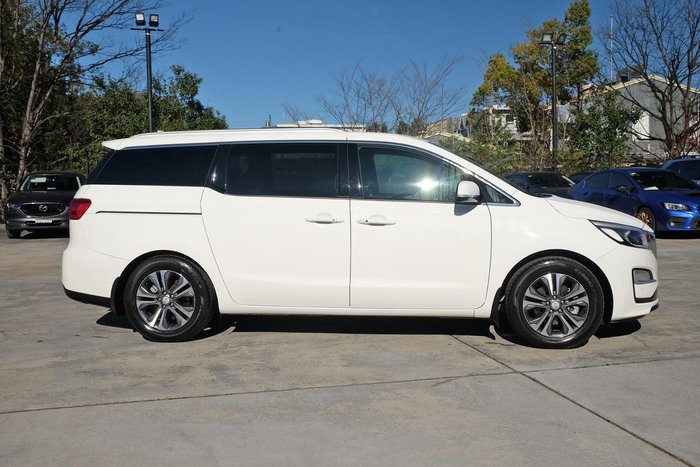 2019 Kia Carnival SLi YP MY20 Snow White Pearl