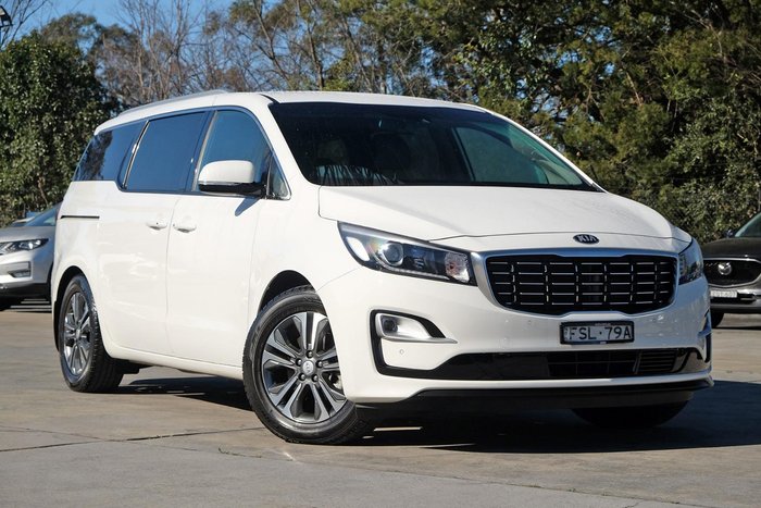 2019 Kia Carnival SLi YP MY20 Snow White Pearl