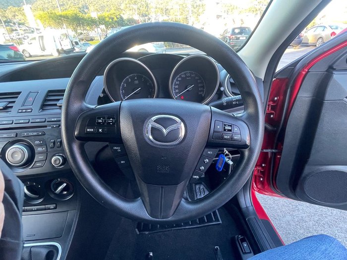 2011 Mazda 3 Neo BL Series 1 MY10 Velocity Red