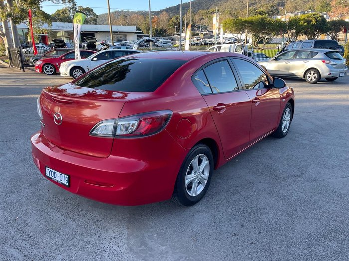 2011 Mazda 3 Neo BL Series 1 MY10 Velocity Red