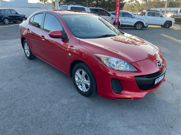 2011 Mazda 3 Neo BL Series 1 MY10 Velocity Red