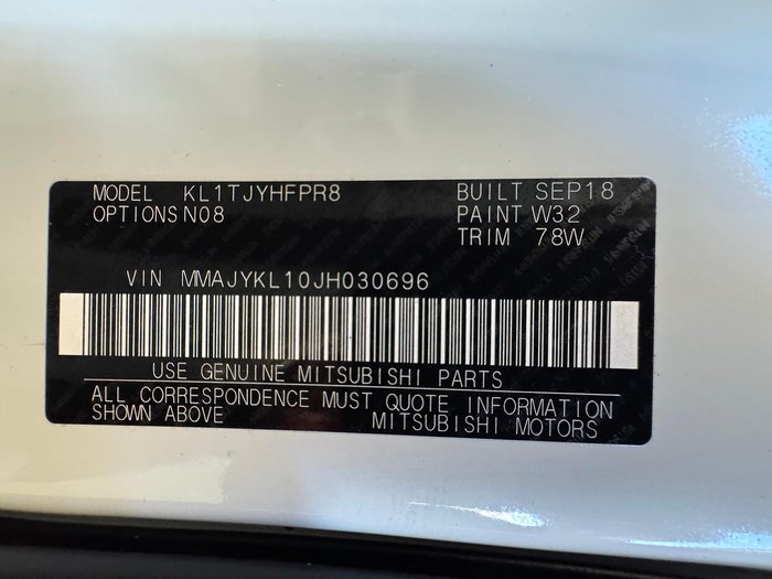 2018 Mitsubishi Triton GLS