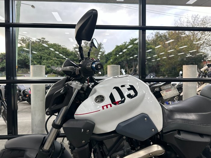 2013 Yamaha MT-03 WHITE