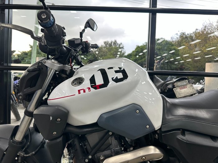 2013 Yamaha MT-03 WHITE