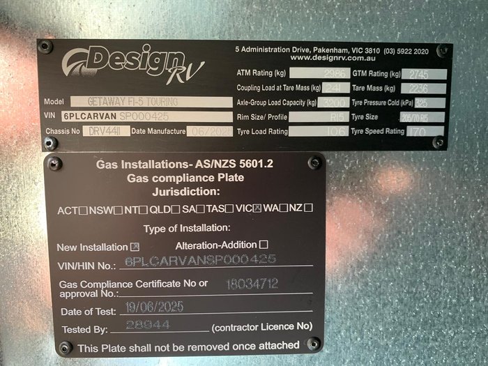 2025 Design RV Getaway Van 1-5, 20'6'' Family Van
