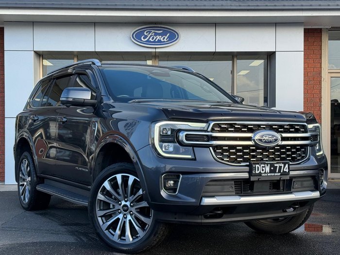 2022 Ford Everest Platinum MY22 4X4 Dual Range Meteor Grey