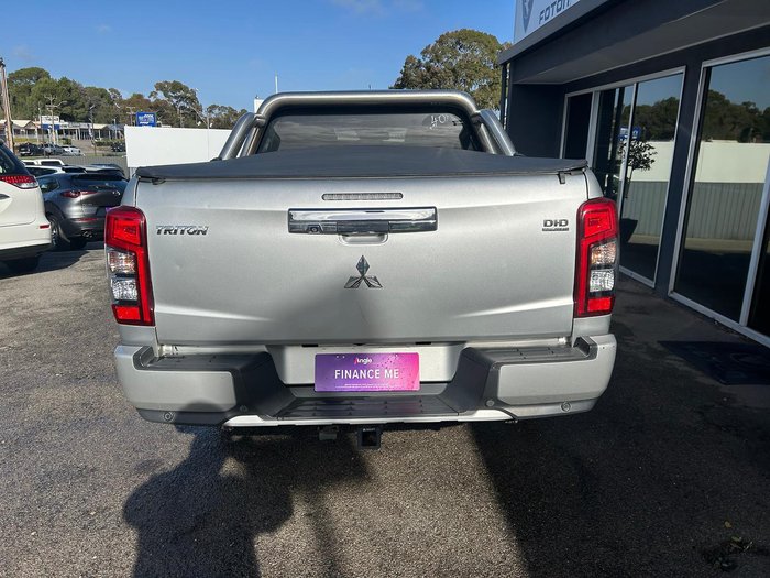 2019 Mitsubishi Triton GLS Premium MR MY19 4X4 Dual Range Sterling Silver