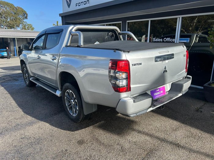 2019 Mitsubishi Triton GLS Premium MR MY19 4X4 Dual Range Sterling Silver