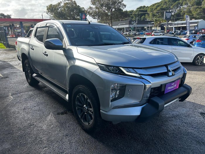 2019 Mitsubishi Triton GLS Premium MR MY19 4X4 Dual Range Sterling Silver