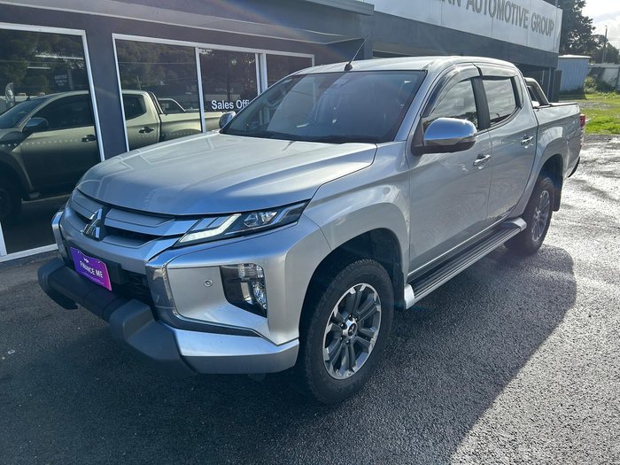 2019 Mitsubishi Triton GLS Premium MR MY19 4X4 Dual Range Sterling Silver