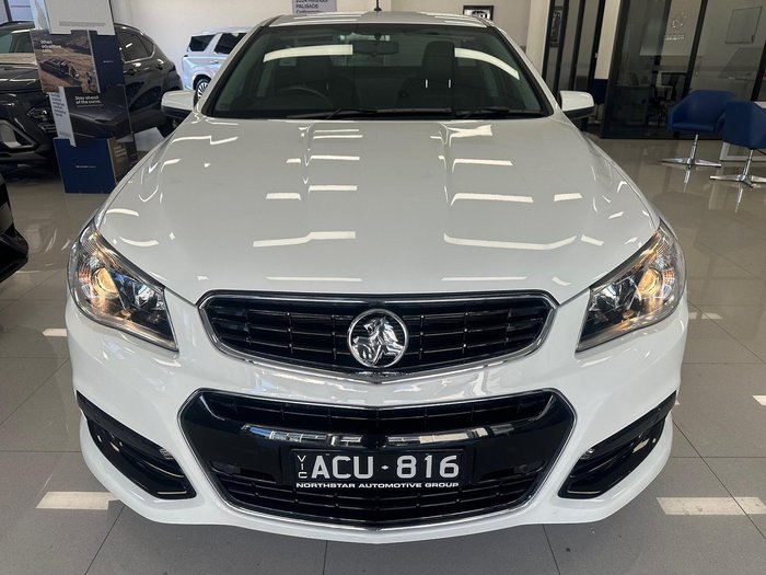 2015 Holden Ute SV6 VF MY15 Heron White