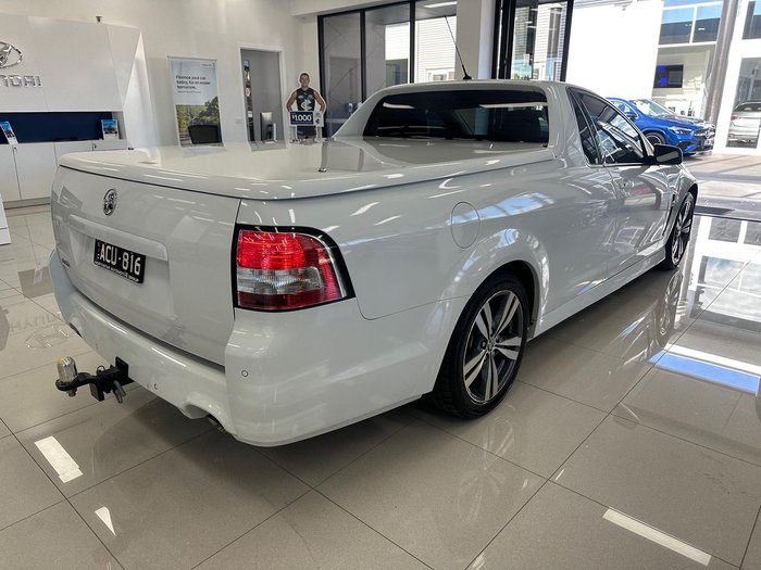 2015 Holden Ute SV6 VF MY15 Heron White