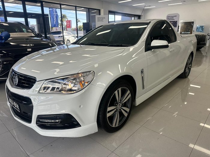 2015 Holden Ute SV6 VF MY15 Heron White