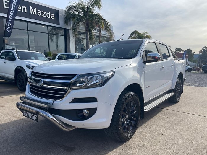 2018 Holden Colorado LTZ RG MY18 4X4 Dual Range Summit White