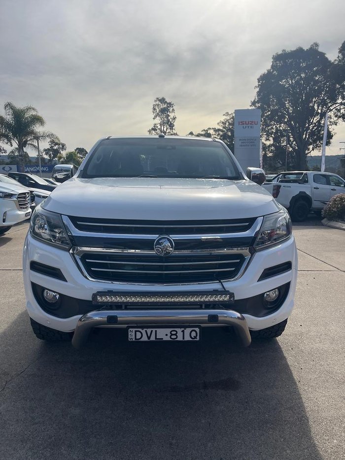 2018 Holden Colorado LTZ RG MY18 4X4 Dual Range Summit White