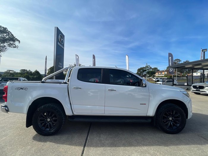2018 Holden Colorado LTZ RG MY18 4X4 Dual Range Summit White