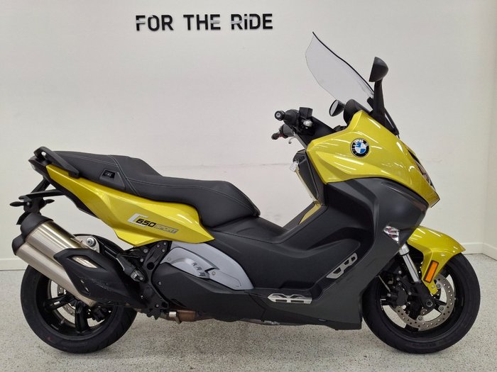 2018 BMW Motorrad C 650 SPORT Yellow