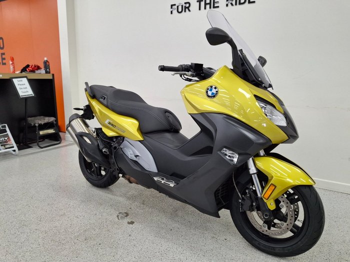 2018 BMW Motorrad C 650 SPORT Yellow