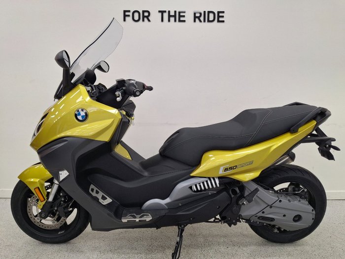 2018 BMW Motorrad C 650 SPORT Yellow