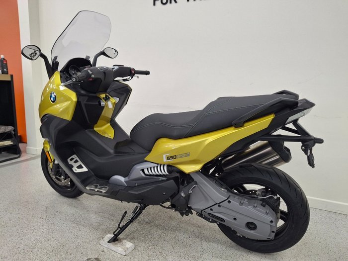 2018 BMW Motorrad C 650 SPORT Yellow